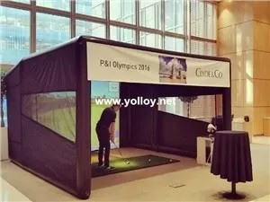 דוכן מרכז סימולטור גולף חיצוני